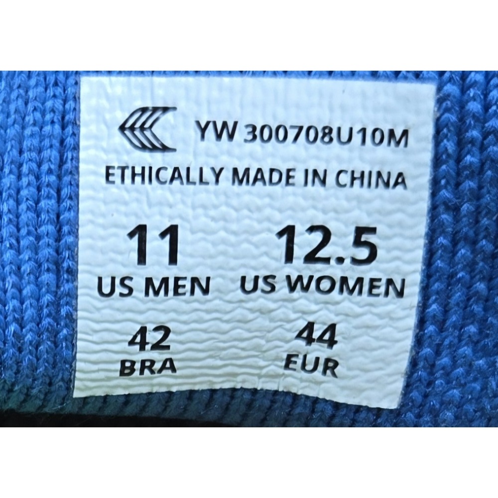 Cariuma Ibi Slip-On Casual Sneaker Womens 12.5 Mens 11 Mineral Blue Knit  Shoes - Picture 9 of 10